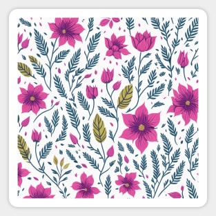 flower pattern Magnet